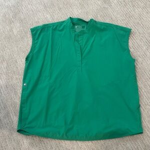 Safety Green Rafaela Scrub Top